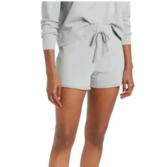 NWT James Perse Drawstring Knit Shorts Foil size 2 Medium - Picture 8 of 9